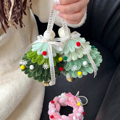 DIY Twist-Tie Christmas Tree & Wreath Kit - Handmake Your Cozy Holiday Magic