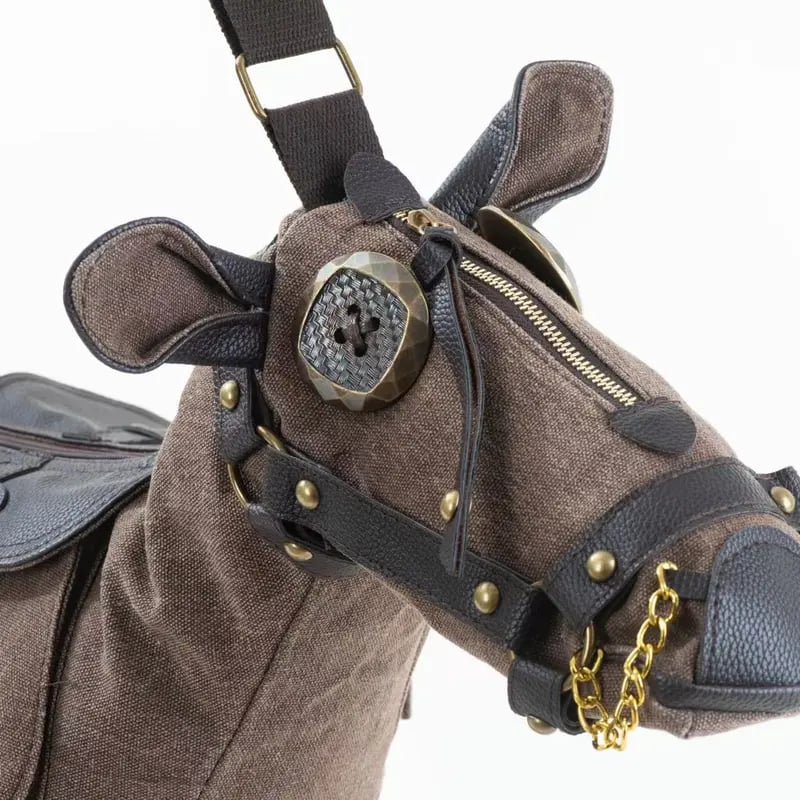 🐴✨ Unique Horse-Shaped Shoulder Bag