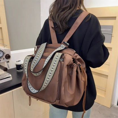 Convertible 15-Pocket Travel Tote Backpack