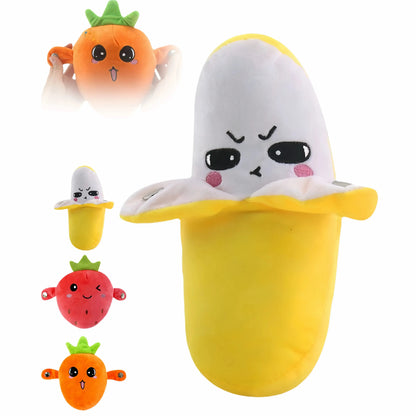 🔥💖Interactive Music Plush Toy Set🍌🍓🥕