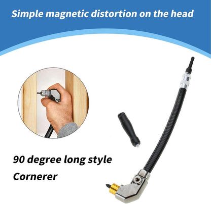 Flexible 90° Right Angle Drill Extens
