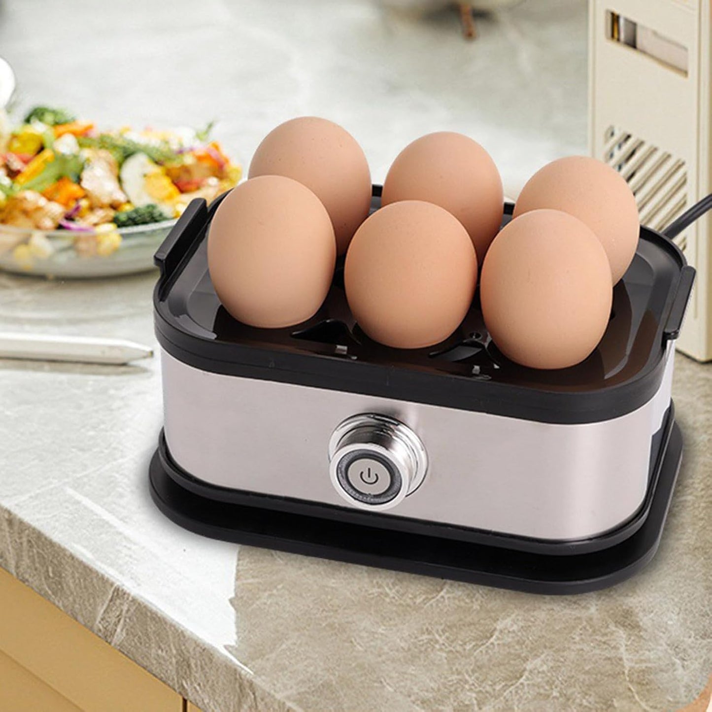 🔥 Effortless Breakfasts with Our Electric Egg Cooker! 🍳✨