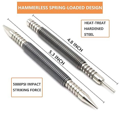 Hammerless Nail Set Punch