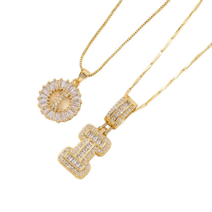🔥Initial Letter Pendant Necklaces - 2 Pack