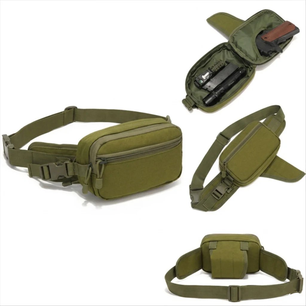 🔥LAST DAY 49% OFF - Multifunctional Concealed Carry Hip Bag with Rapid-Access Holster