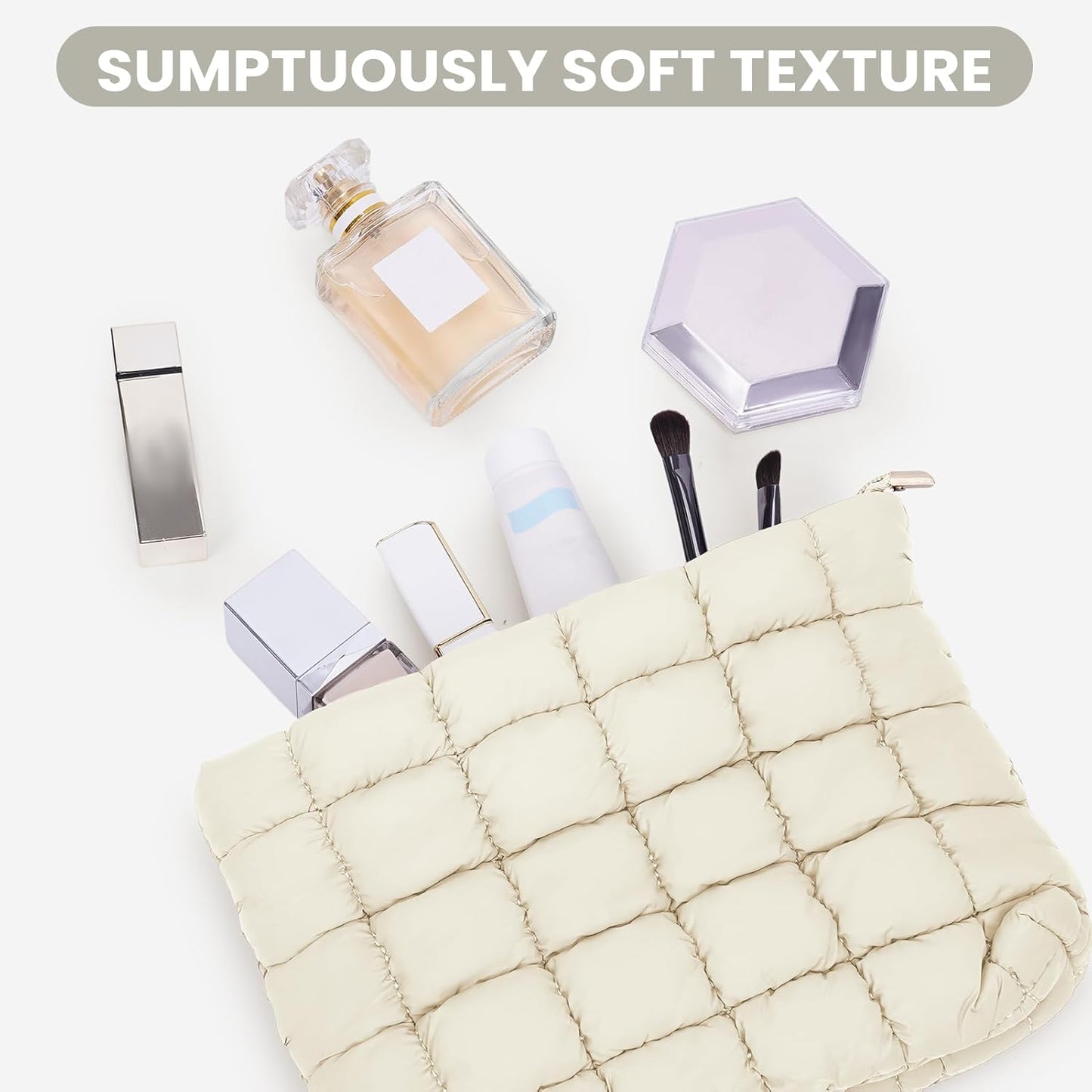 ✨Solid Color Quilted Design Clutch