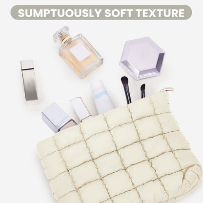 ✨Solid Color Quilted Design Clutch