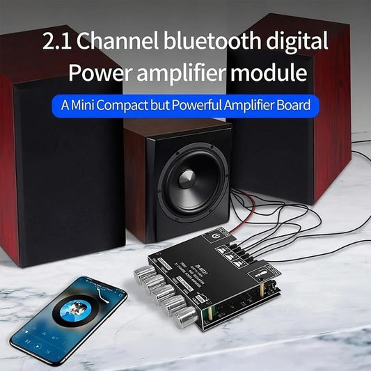 🔥 2.1 Channel Bluetooth Audio Receiver Power Amplifier Module🔊