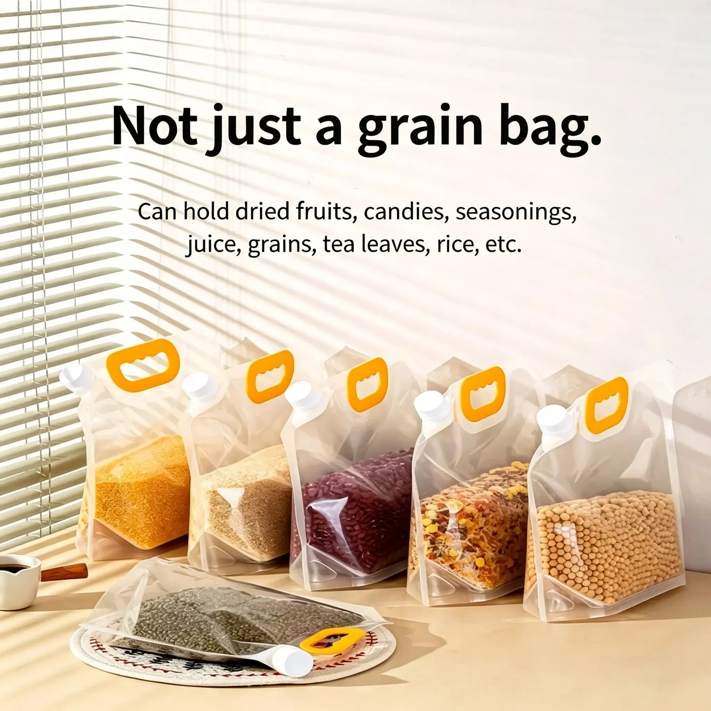 💕Hot sale 30% OFF🌾 Airtight Grain Storage Bags with Handle
