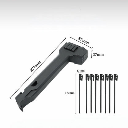 🔥HOT SALE 49% OFF - 🔨🏕️Multifunctional Camping Hammer & Tent Stake Puller✨