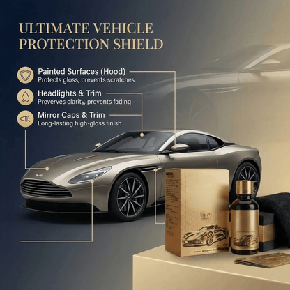🎁🔥Graphene Ceramic Coating for Cars – 9H Hardness, 10+ Years Protection, Hydrophobic & Scratch Resistant