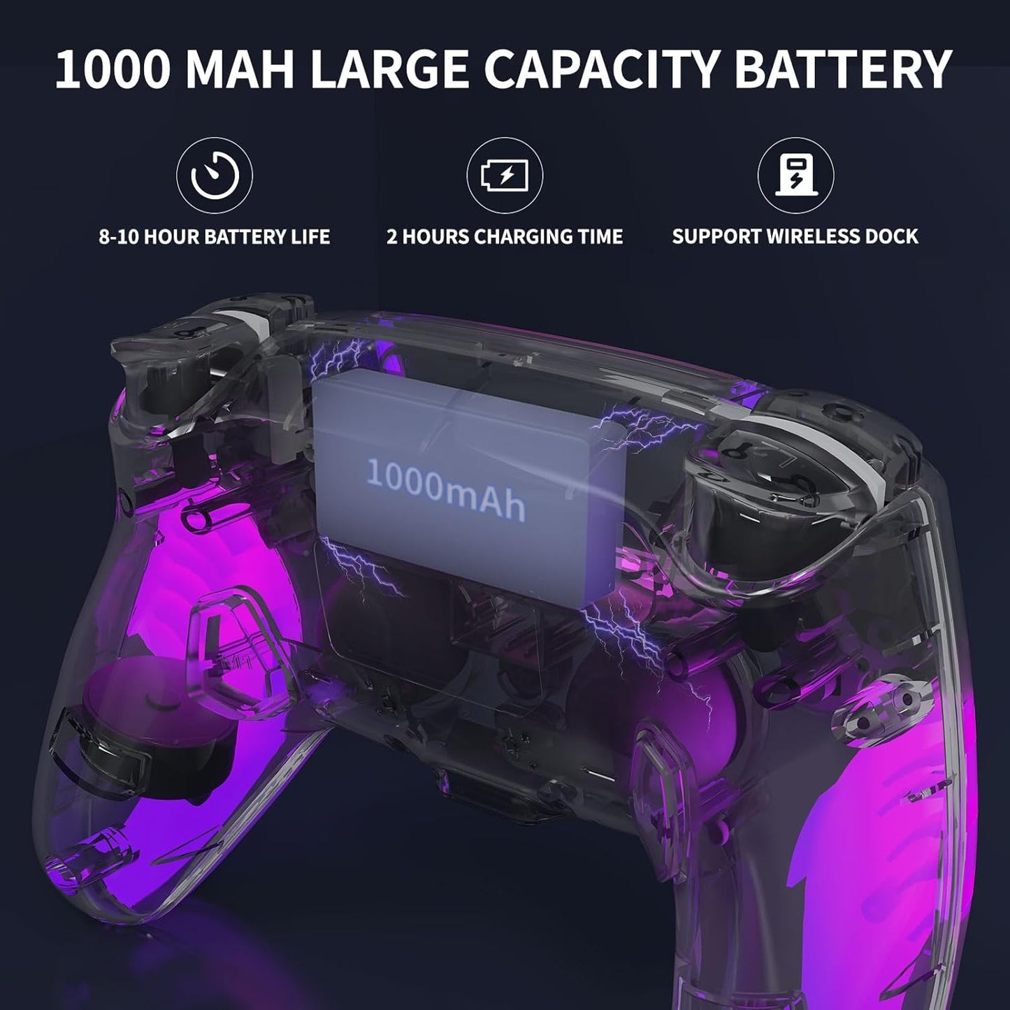 PS DualSense Edge Hall Effect Wireless Controller With Real Shake feedback&Adaptive Trigger