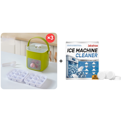 Portable Press Type Ice Bucket🧊