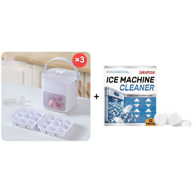 Portable Press Type Ice Bucket🧊