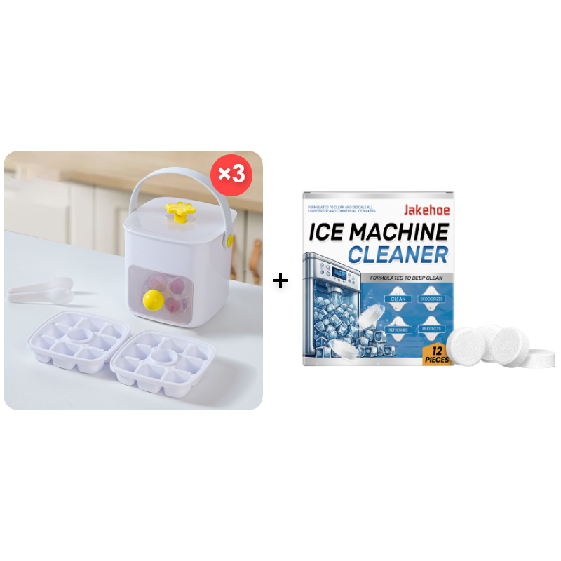Portable Press Type Ice Bucket🧊