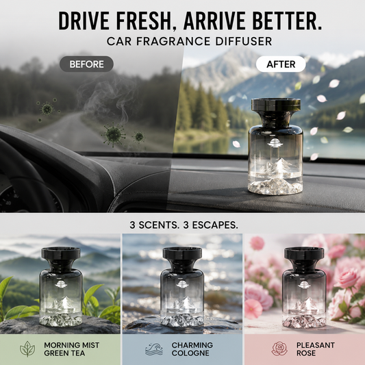 🥳2026 HOT SALE🥳🌿 49% OFF!🚗 Long-Lasting Car Air Freshener – Natural plant extracts, eliminates smoke & pet odours.Breath easy! 💨✨