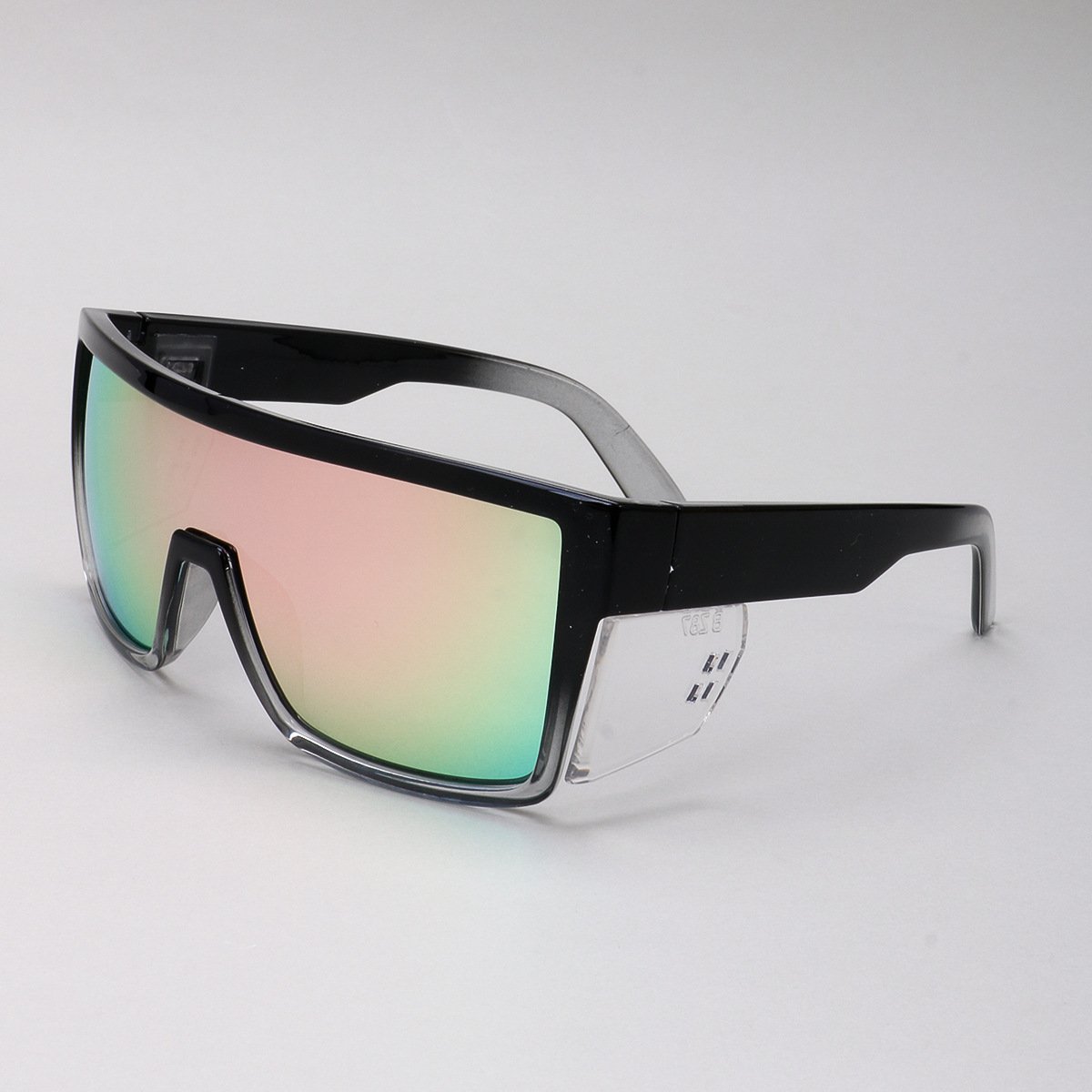 🔥ANSI Z87+ Safety Sunglasses Mirrored Colored Lens Side Protection Removable Side Shields
