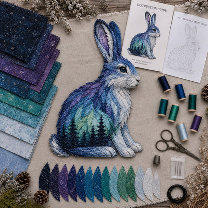 Northern Lights Wildlife DIY Patchwork Kit