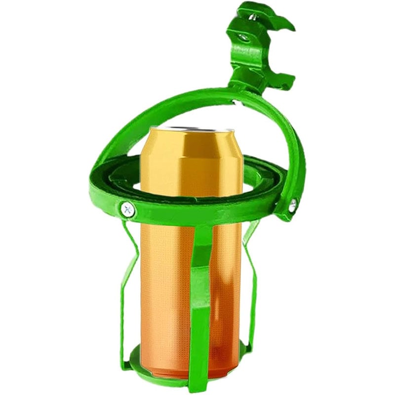 Gyroscopic Anti-Spill Clamp-On Cup Holder – 360° Auto Level Shockproof Drink Mount for All Vehicles