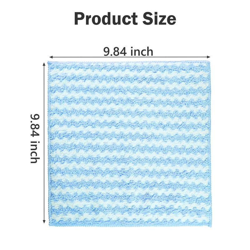 10-Pack Microfiber Cleaning Cloths