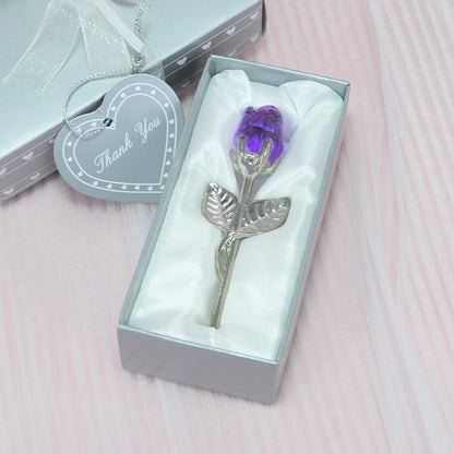 🔥 Hot Sale🌹Eternal Love Metal Crystal Rose (May your love last forever!) 💝