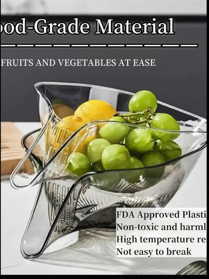 Buy 1 Get 1 Free Fruits and vegetables Drain Basket