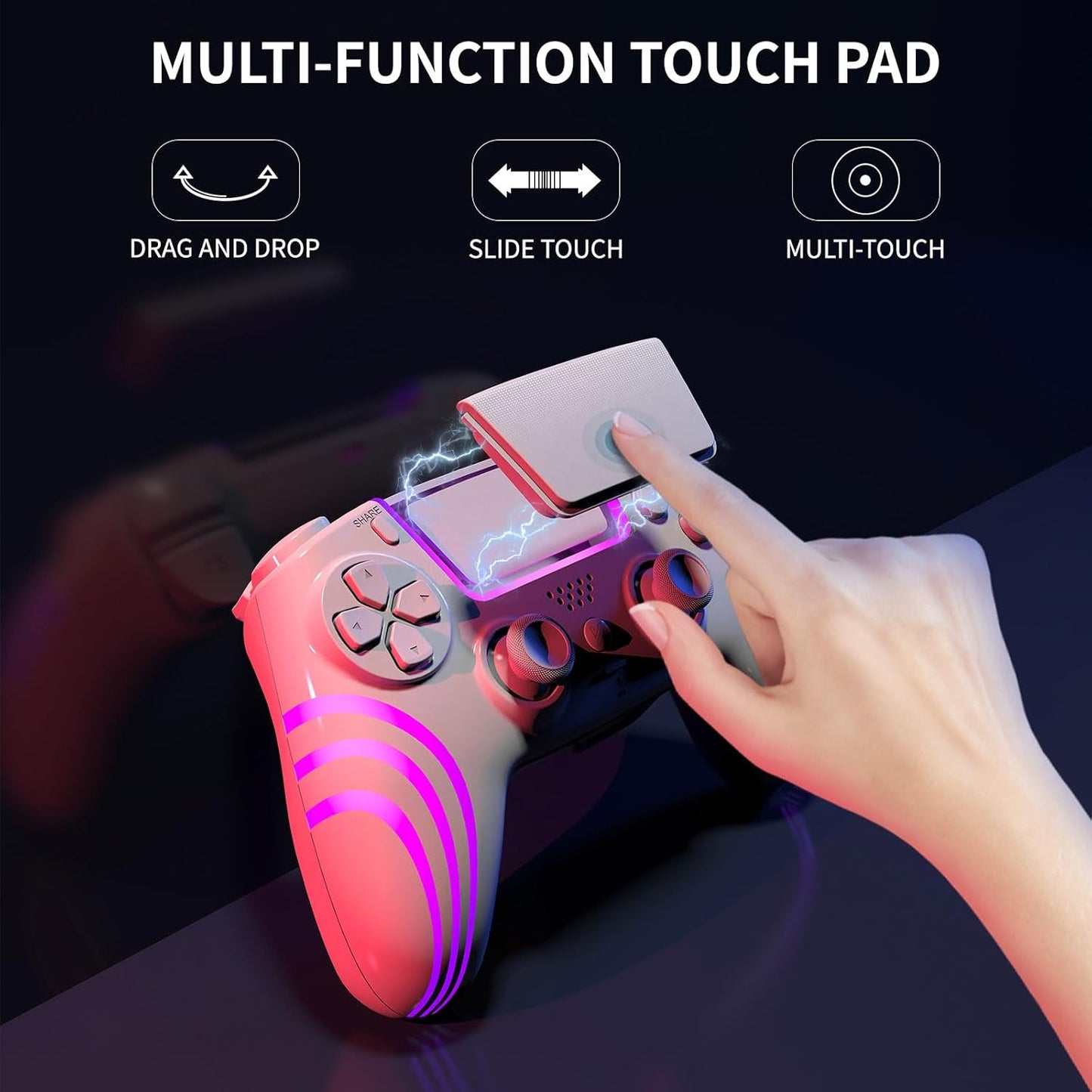 PS DualSense Edge Hall Effect Wireless Controller With Real Shake feedback&Adaptive Trigger