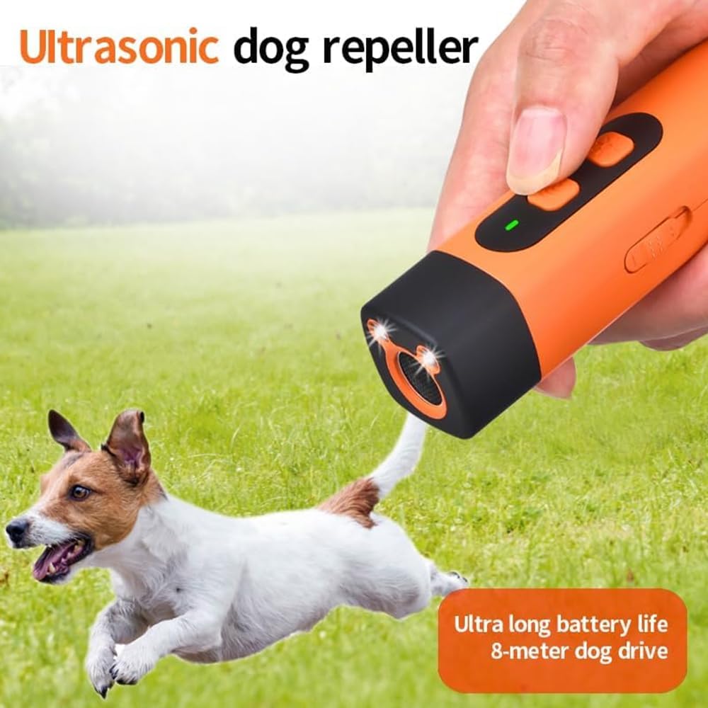 🏆 50K+ SOLD! – Almost Gone🔥Ultrasonic Dog Bark Deterrent Device – Humane & Effective Dog Repeller