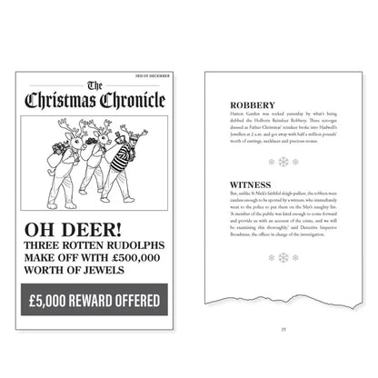 Murder by Christmas: 25 Puzzles to Solve the Crime