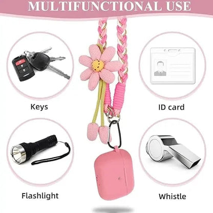 🌞Cute Floral Phone Crossbody Lanyard – Hands-Free & Stylish!