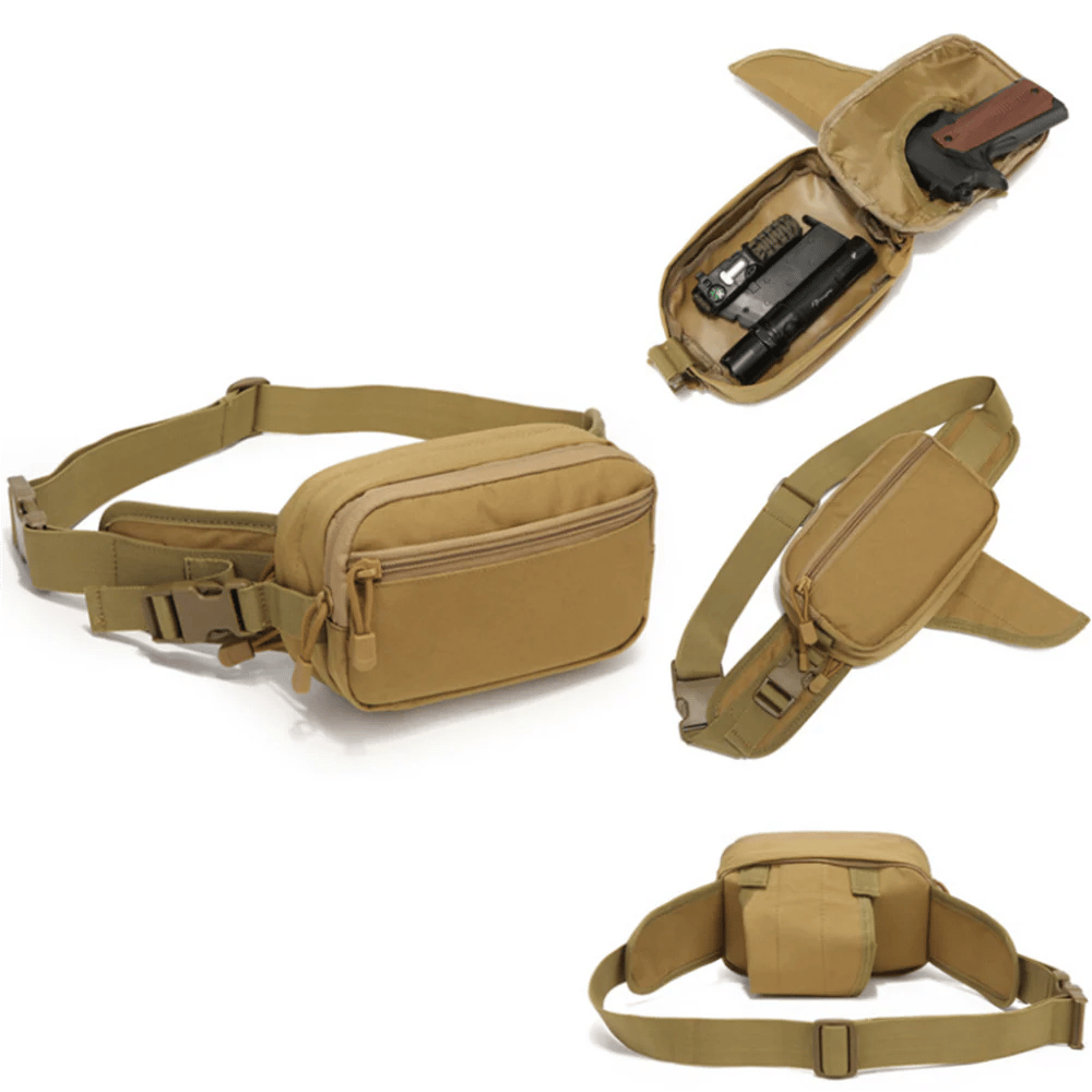 🔥LAST DAY 49% OFF - Multifunctional Concealed Carry Hip Bag with Rapid-Access Holster