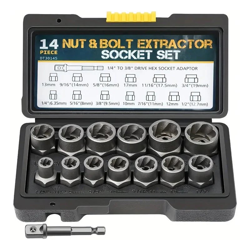 🔩Damaged Screw And Bolt Extractor Set🚗