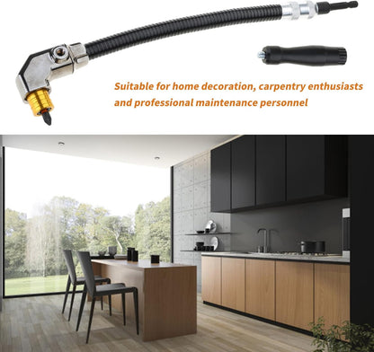 Flexible 90° Right Angle Drill Extens