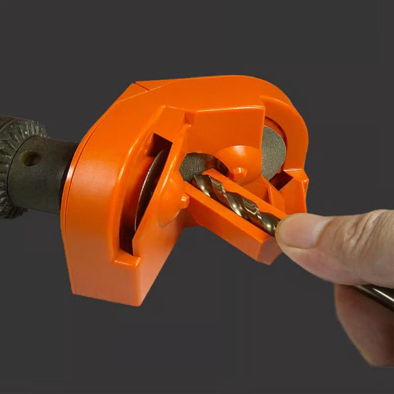 Multifunctional Universal Portable Drill Bit Sharpener for Twist Drills, Impact Drills, Milling Cutters and Kitchen Knives