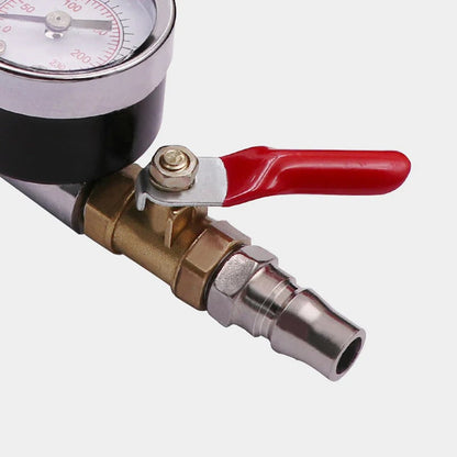 Heavy-Duty Tire Inflator with Pressure Gauge – Always the Right Pressure 🔥 Sturdy, Accurate & Reliable