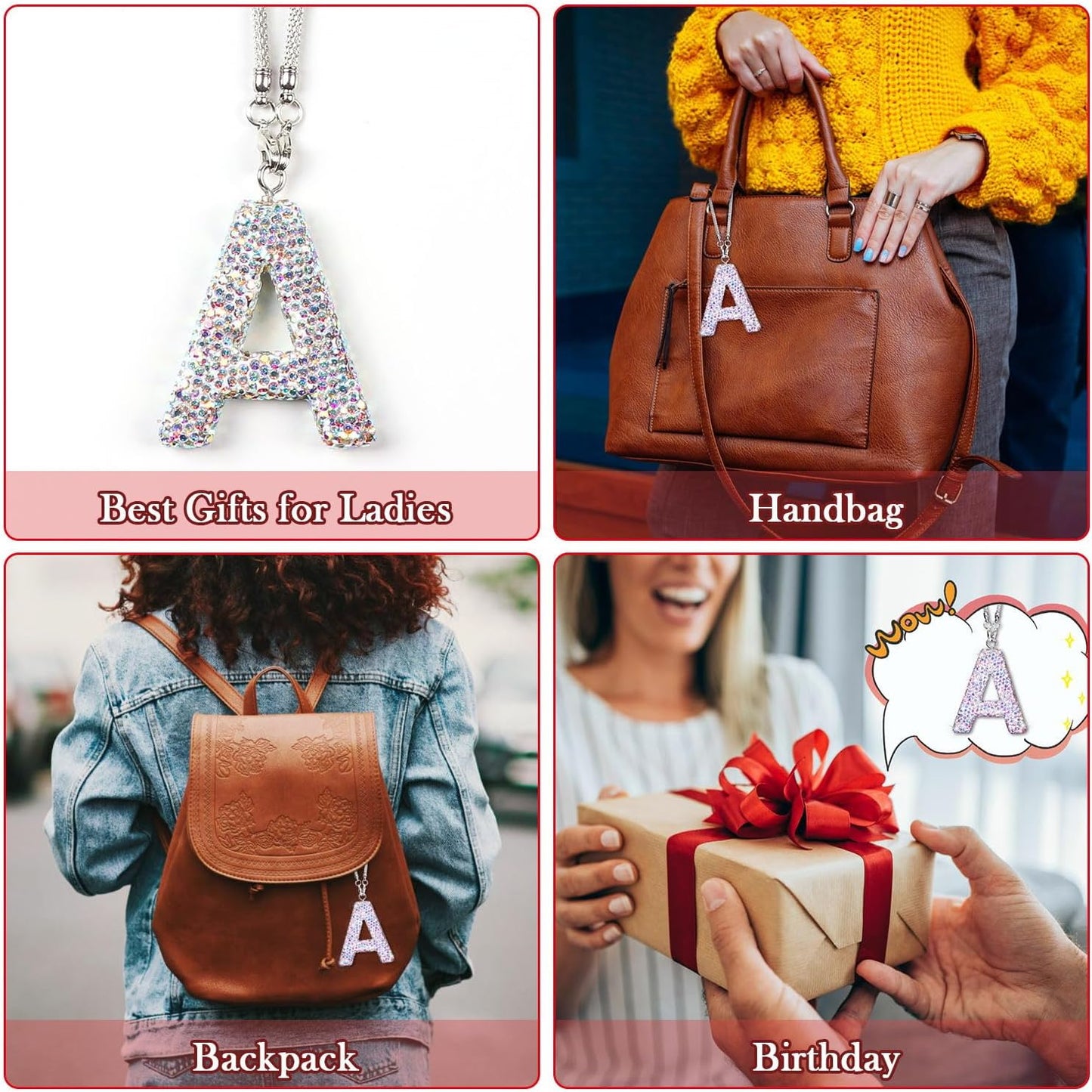 Bling Rear View Mirror Hanging Accessories