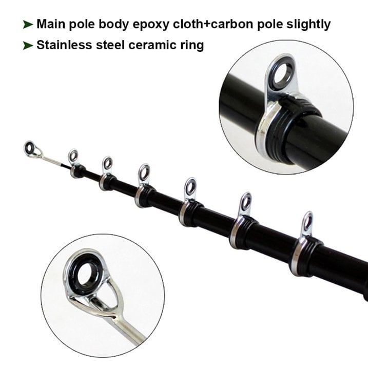 🐟🎣Innovative Fish-Shaped Telescopic Fishing Rod – Compact Mini Pocket Pole & Travel Gadget – Perfect Gift for Men, Dad & Husband 🎁✨
