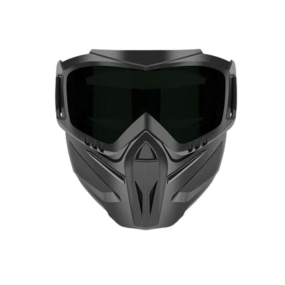 🔥 Detachable Full Face Goggle Mask