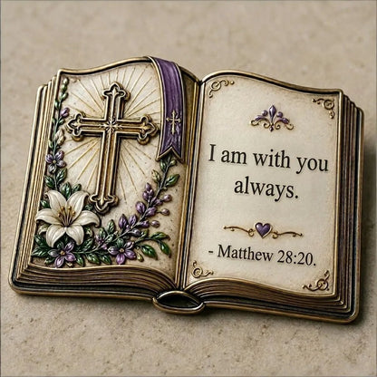 🔥LAST DAY 49% OFF - ✝️Open Bible Pocket Hug | Faith You Can Carry With You