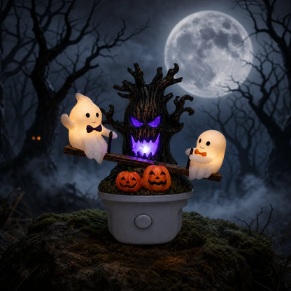 🔥Summer Sale 49% OFF🔥 - 👻 Halloween Ghost Tree LED Night Light