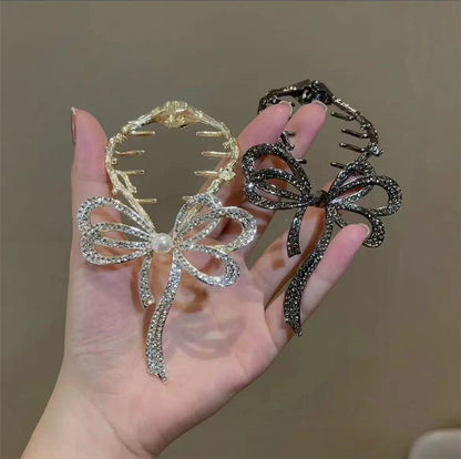 🔥Bow light luxury premium feeling hairpin🎀