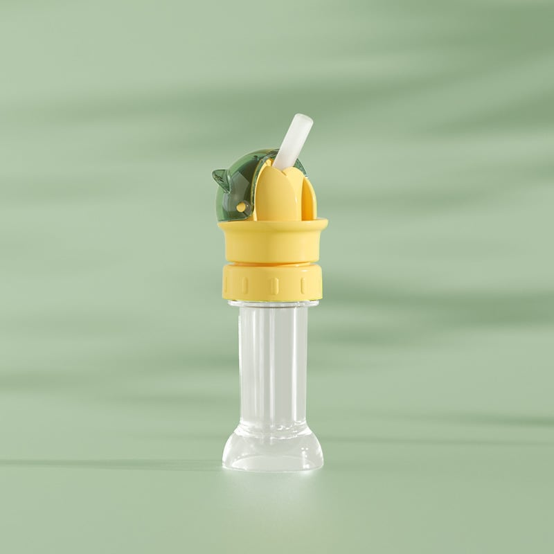 🔥Water Bottle Spout Conversion Cap with Straw | Universal Fit for Juice & Water Bottles | Spill-Proof Flip Top Cover for Toddlers & Children