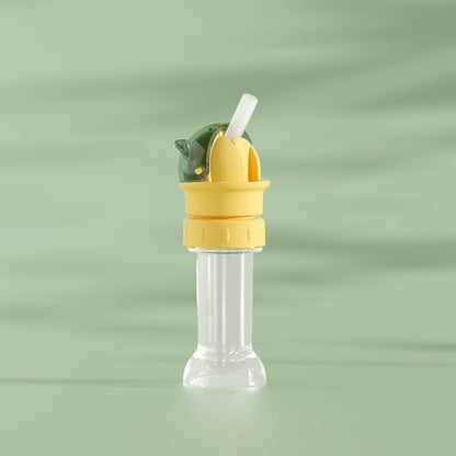 🔥Water Bottle Spout Conversion Cap with Straw | Universal Fit for Juice & Water Bottles | Spill-Proof Flip Top Cover for Toddlers & Children