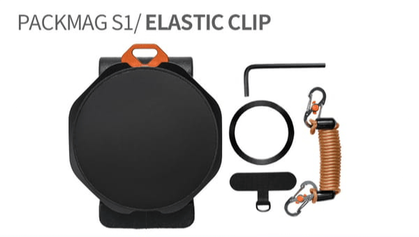 Quick-Release Magnetic Phone Mount for Straps
