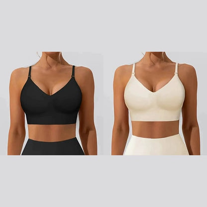 💗Women's Solid Color Wireless Backless Bra