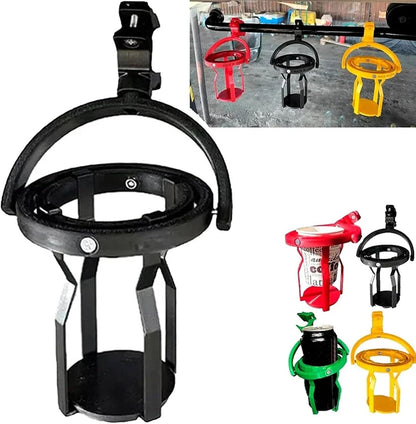 Gyroscopic Anti-Spill Clamp-On Cup Holder – 360° Auto Level Shockproof Drink Mount for All Vehicles