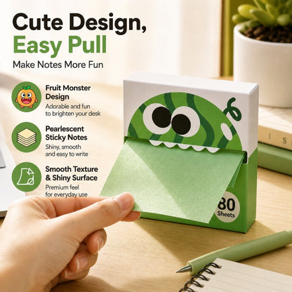 Cute Fruit Monster Notes