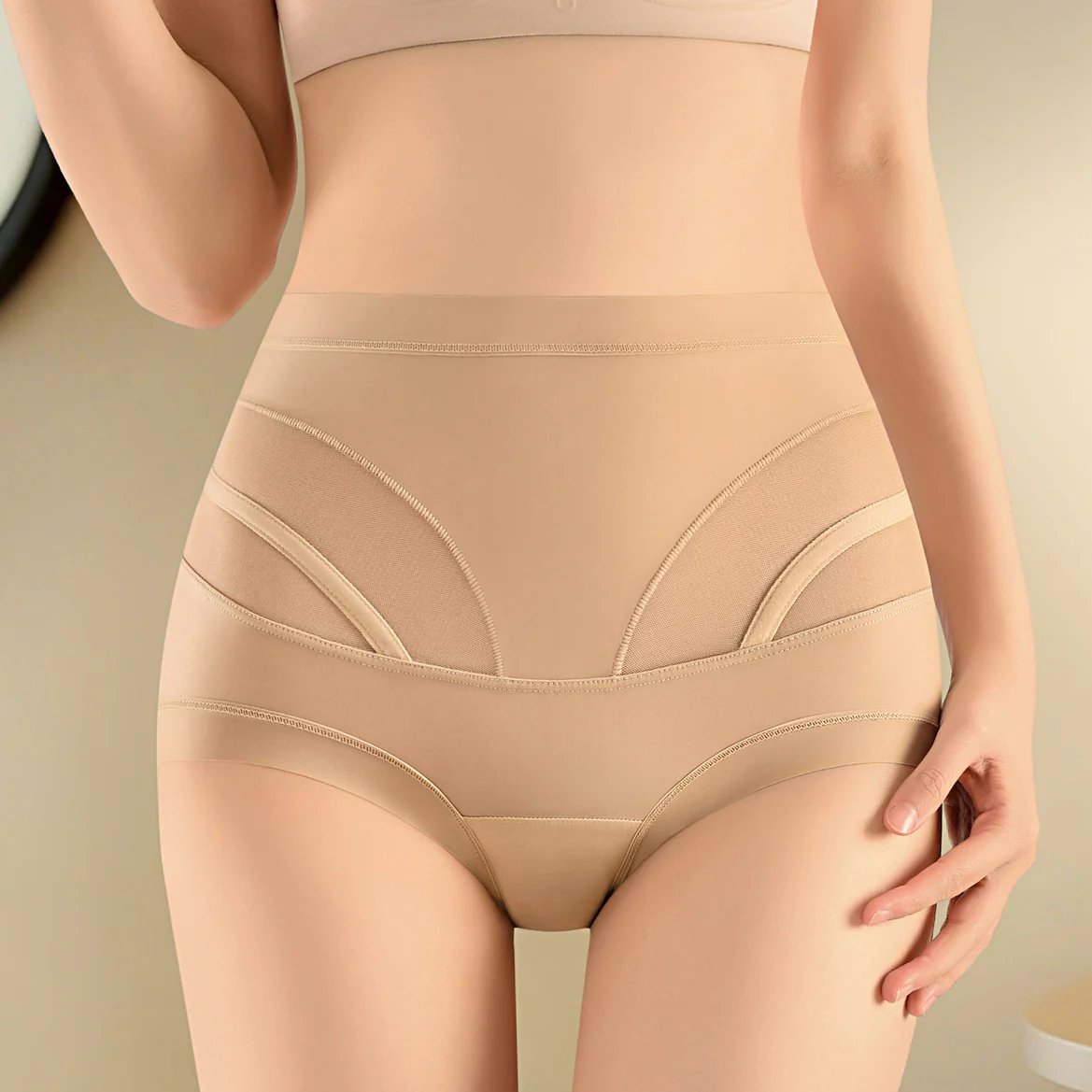 🔥LAST DAY 49% OFF🌸4-in-1 High-Waist Breathable Shaping Panties