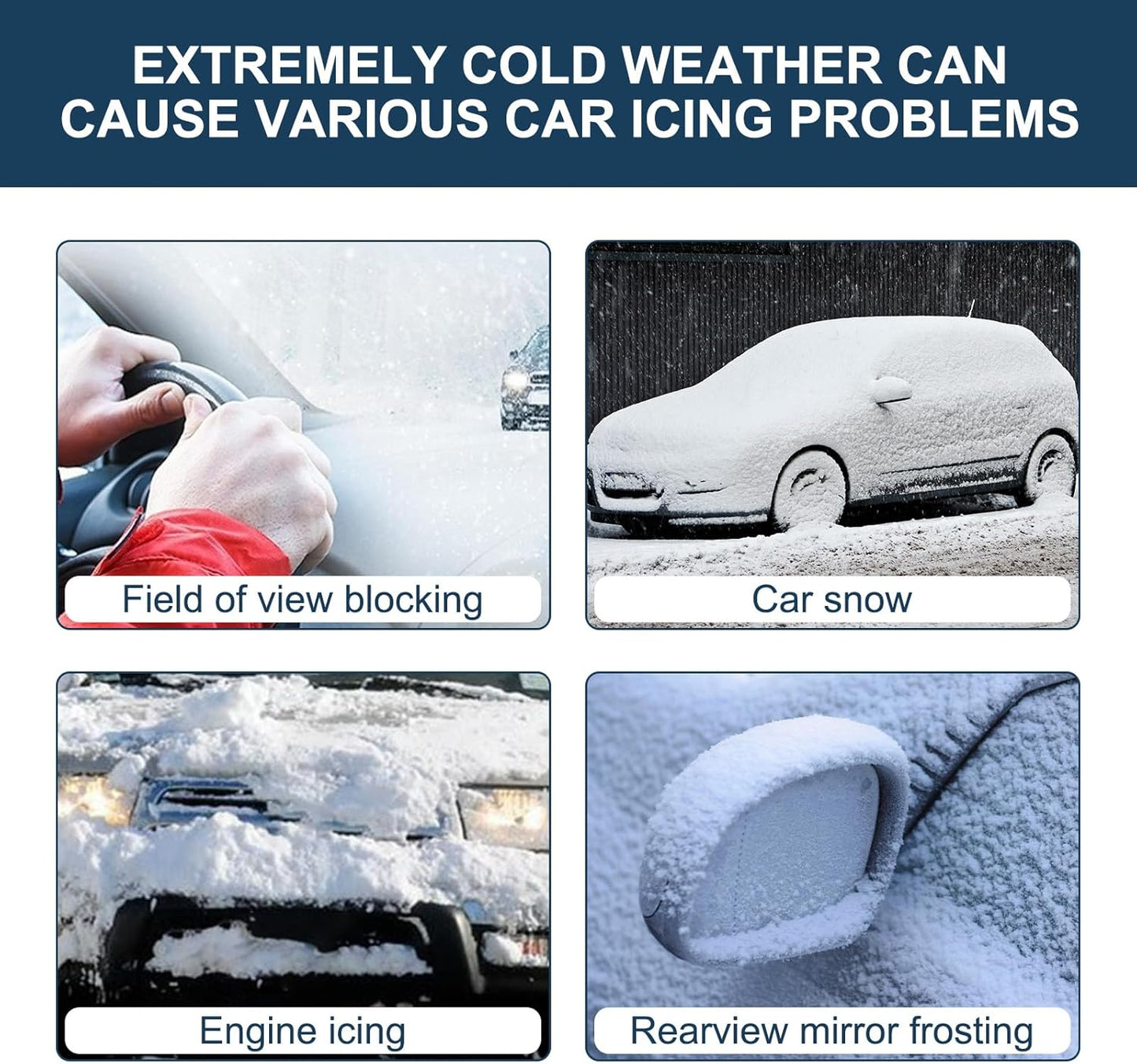 🔥❄️2025 Newest Electromagnetic Snow and Ice Prevention Device (Solar Powered)