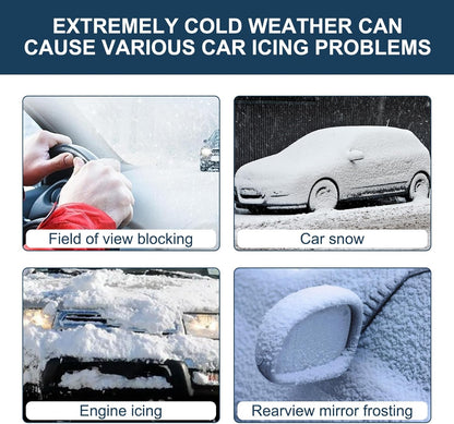 🔥❄️2025 Newest Electromagnetic Snow and Ice Prevention Device (Solar Powered)